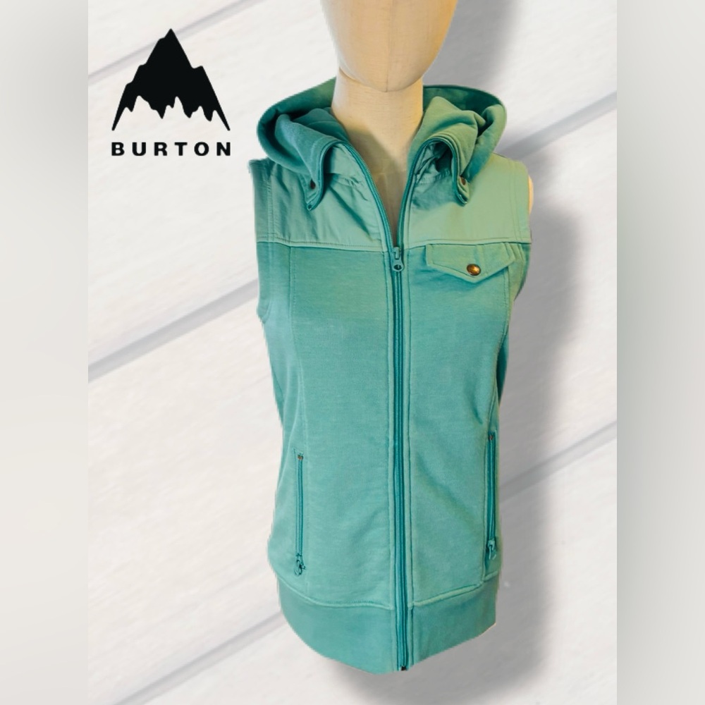 BURTON DRYRIDE WB Starr Vest Teal Green EUC Size Small